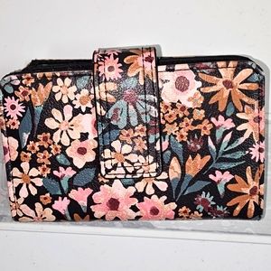 Sonoma Goods for Life Women's Multi Storybook Floral Wallet